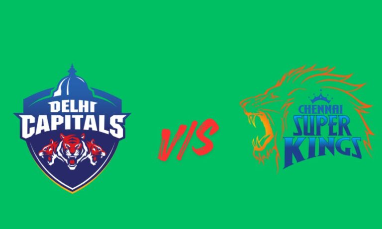 delhi capitals vs chennai super kings timeline