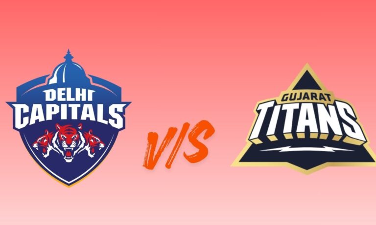 delhi capitals vs gujarat titans timeline