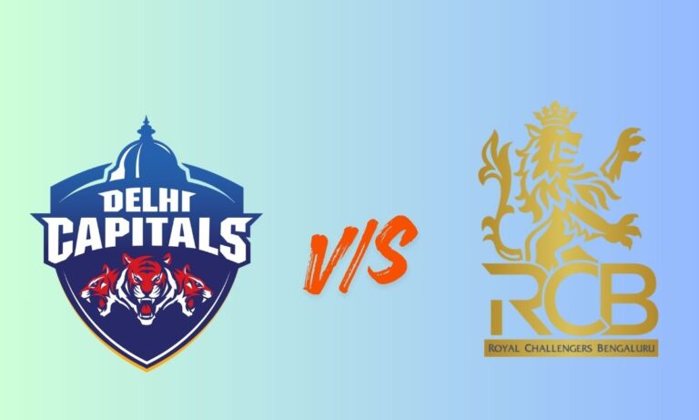 delhi capitals vs royal challengers bengaluru timeline