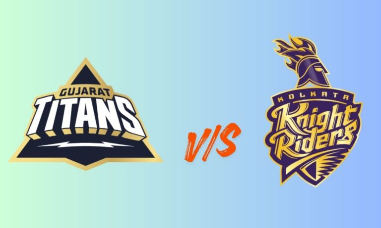 gujarat titans vs kolkata knight riders timeline