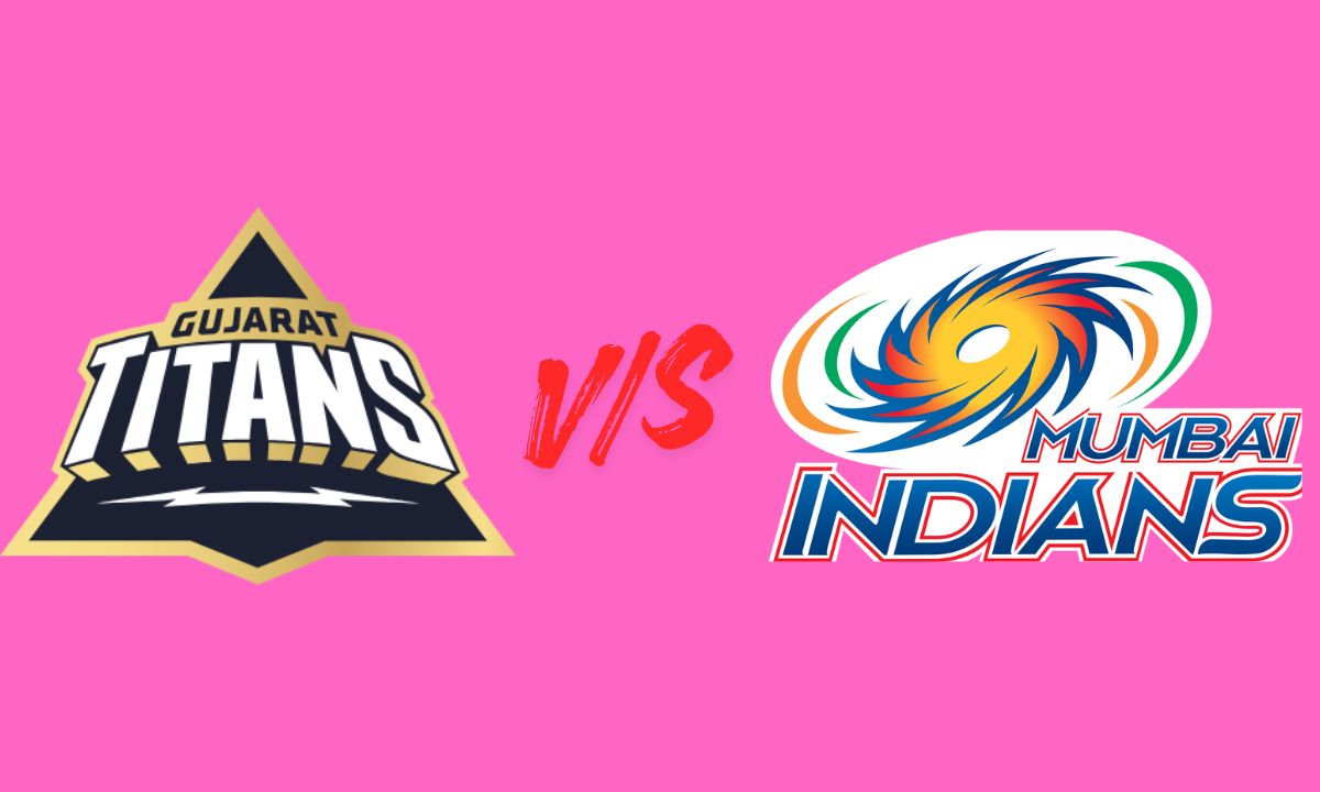 gujarat titans vs mumbai indians timeline