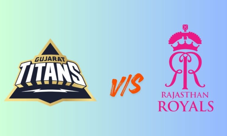 gujarat titans vs rajasthan royals timeline