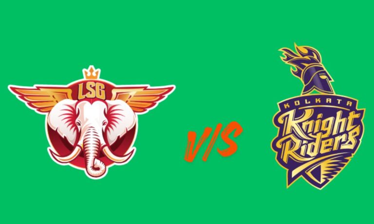 lucknow super giants vs kolkata knight riders timeline