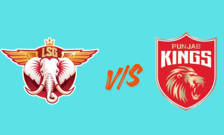 lucknow super giants vs punjab kings timeline