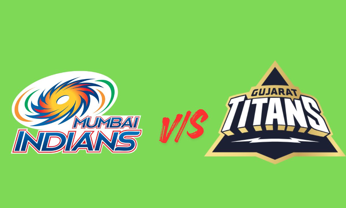 mumbai indians vs gujarat titans timeline