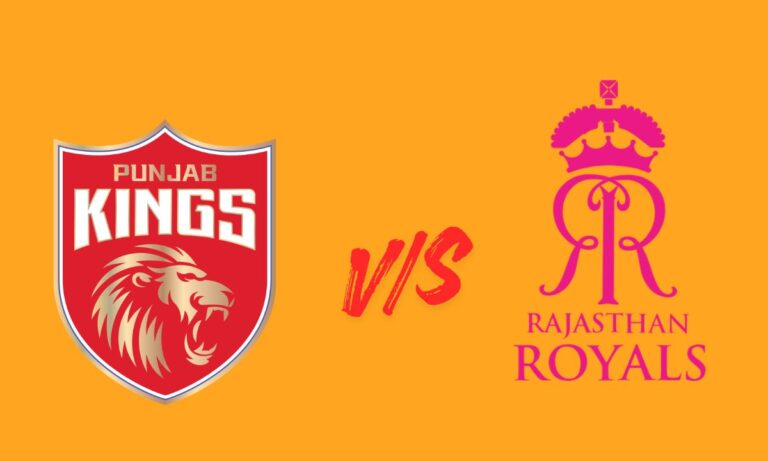 punjab kings vs rajasthan royals timeline