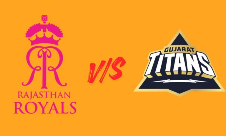 rajasthan royals vs gujarat titans timeline