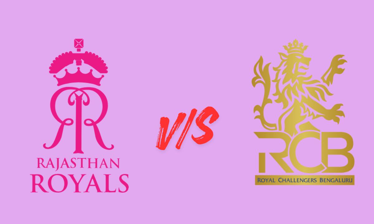 rajasthan royals vs royal challengers bengaluru timeline