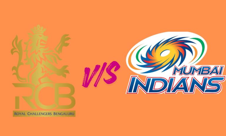 royal challengers bengaluru vs mumbai indians timeline