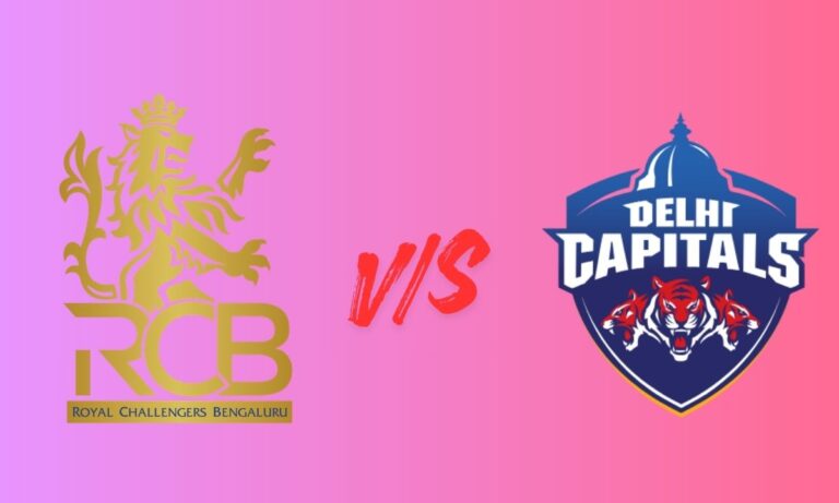 royal challengers cricket vs delhi capitals cricket timeline