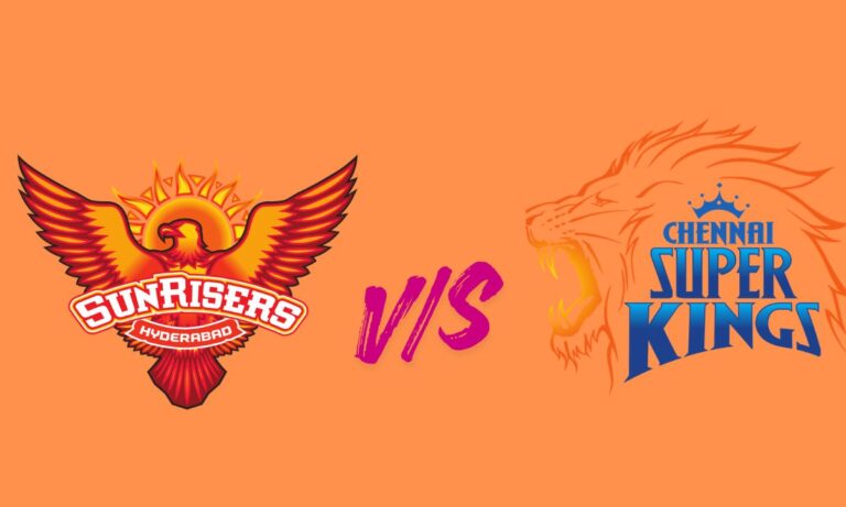sunrisers hyderabad vs chennai super kings timeline