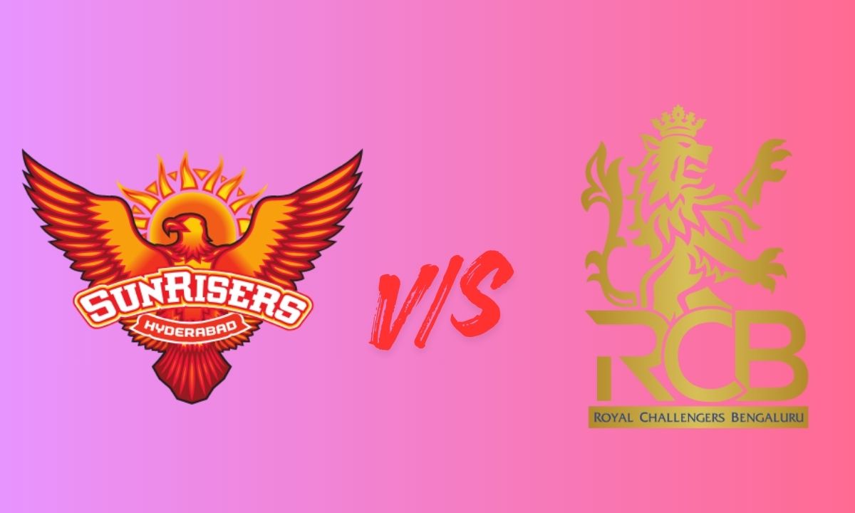 sunrisers hyderabad vs royal challengers bengaluru timeline