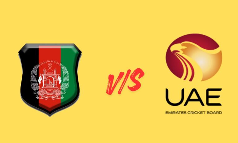 afghanistan national cricket team vs united arab emirates national cricket team timeline