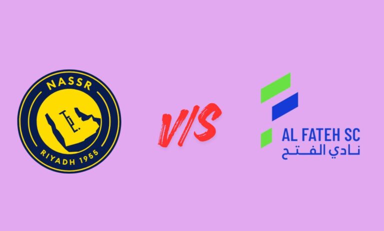 al-nassr vs al fateh sc timeline