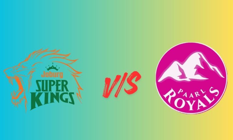 joburg super kings vs paarl royals timeline