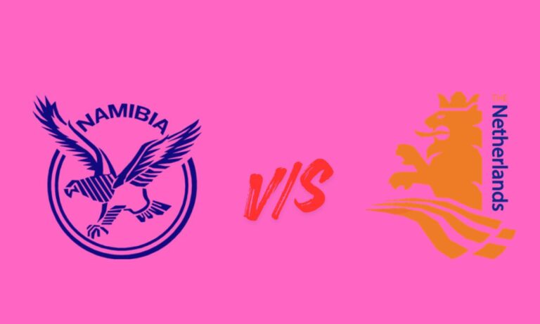 namibia national cricket team vs netherlands national cricket team timeline