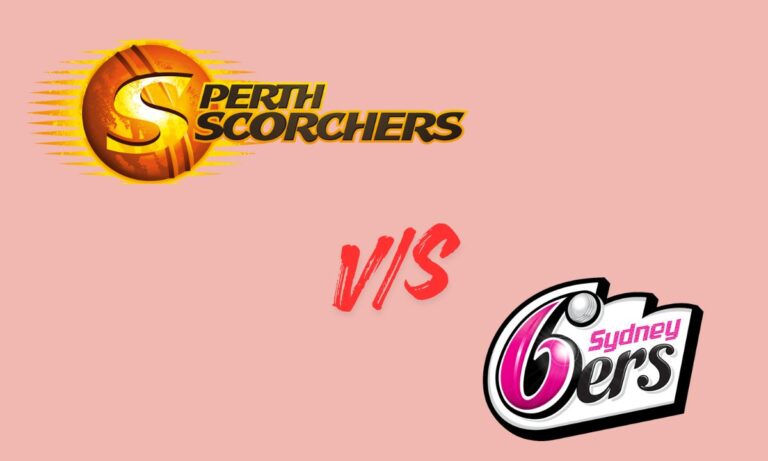 perth scorchers vs sydney sixers timeline