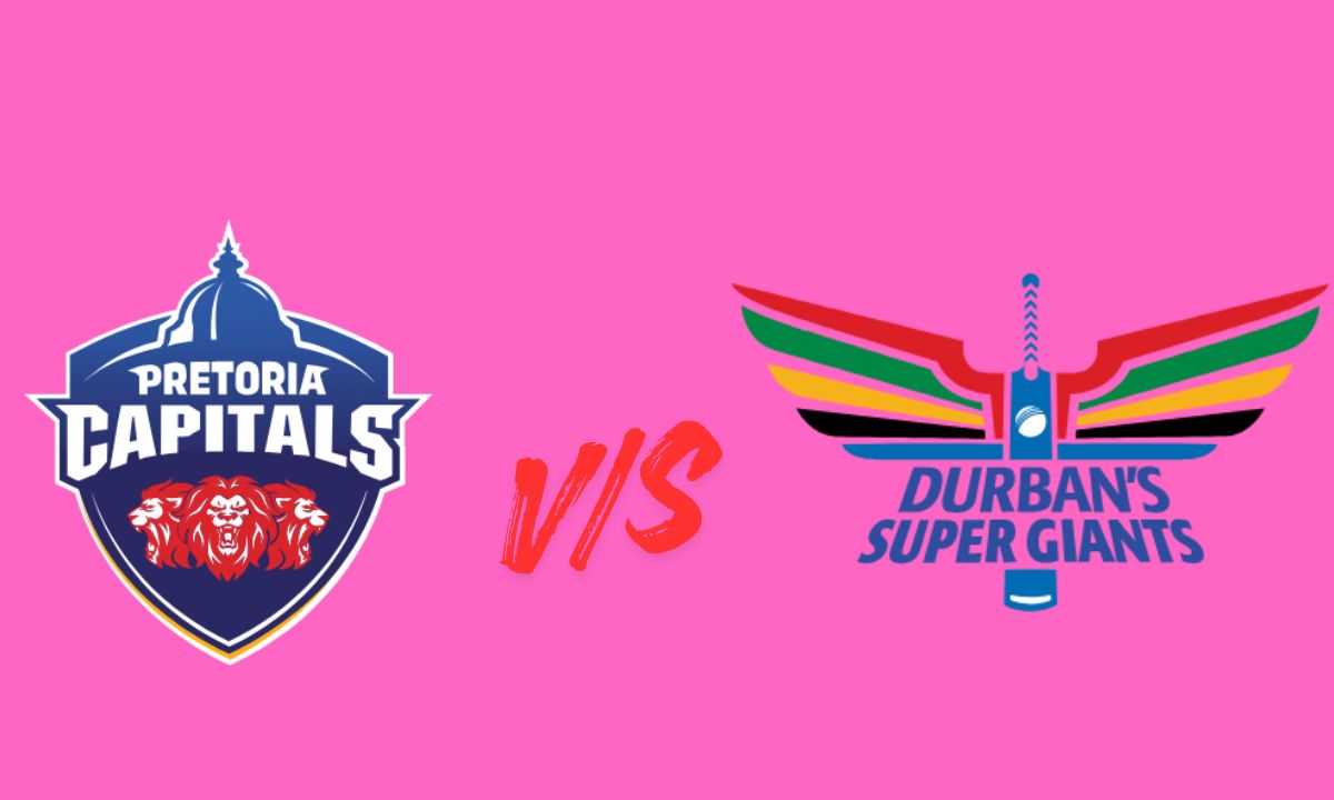 pretoria capitals vs durban's super giants timeline